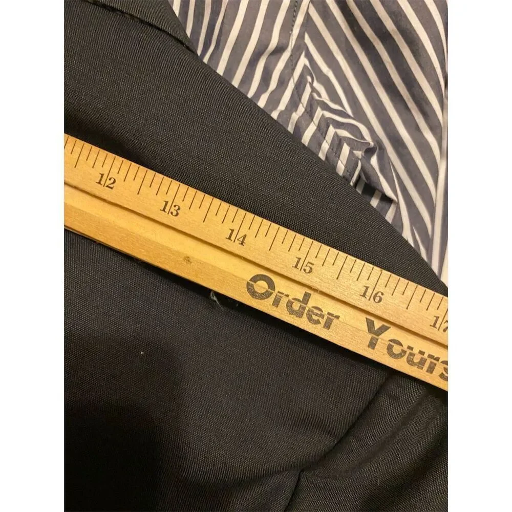 Zara Men's Black Check Slim Fit Blazer Size Small Formal Single-Breasted